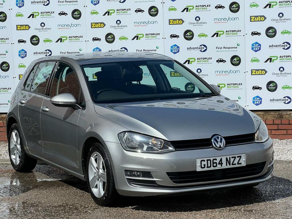 Volkswagen Golf Hatchback 1.6 Tdi Bluemotion Tech Match Dsg Euro 5 GD64NZZ Silver #3