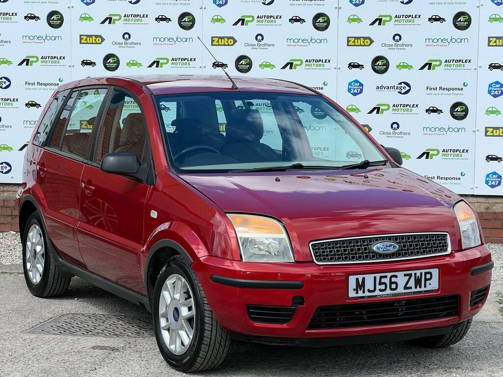 Ford Fusion Hatchback 1.6 Zetec Climate 200756 Orange #2