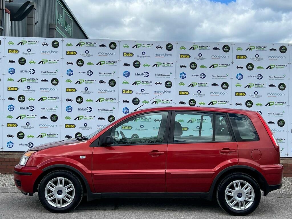 Ford Fusion Hatchback 1.6 Zetec Climate 200756 Orange #4
