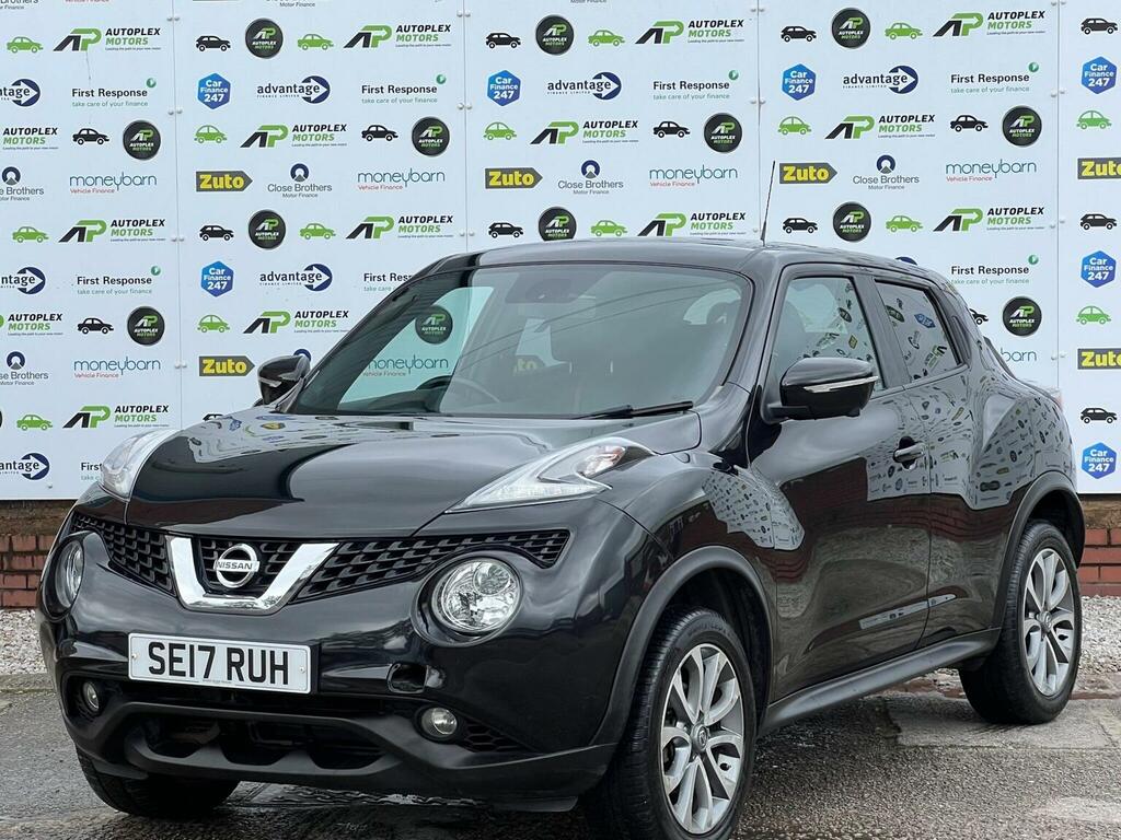 Nissan Juke Suv 1.6 Tekna Xtron Euro 6 201717 SE17RUH Black #5