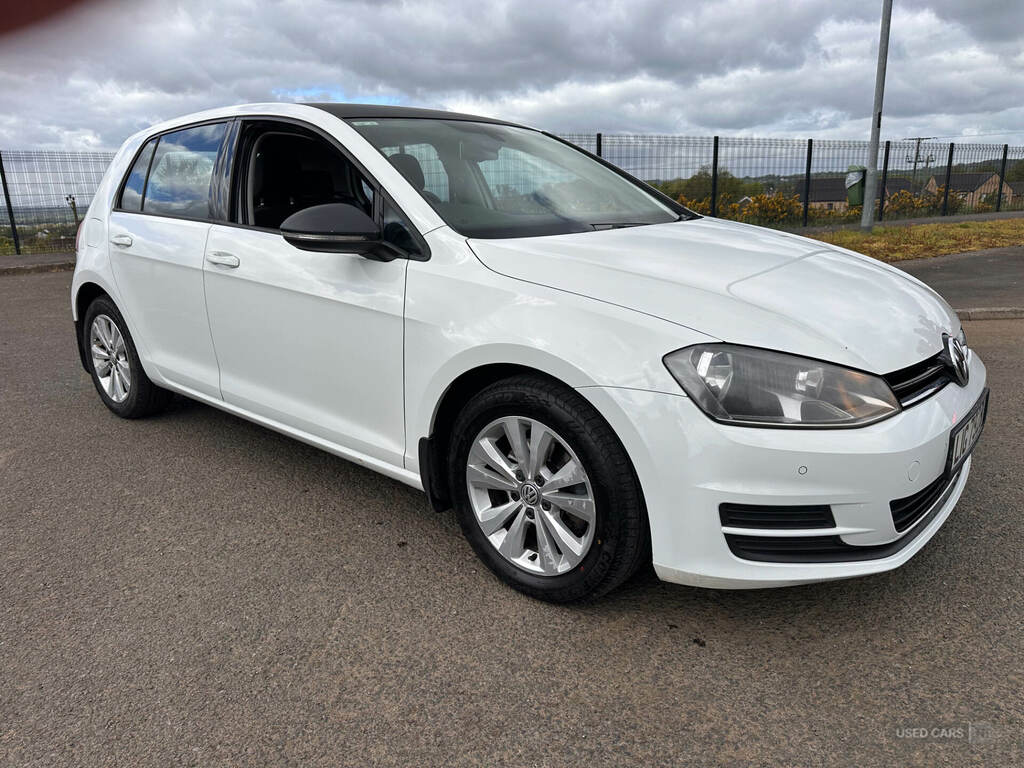 Volkswagen Golf 1.6 Tdi 105 Se LIG7928 White #2