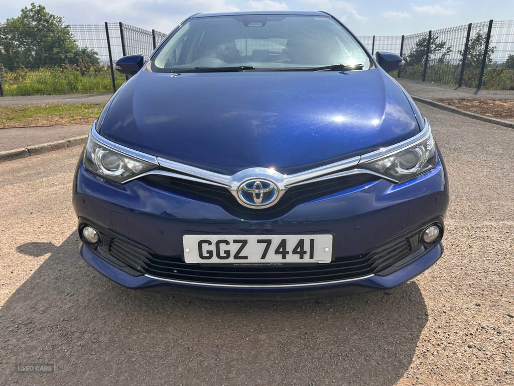 Toyota Auris 1.8 Hybrid Design Tss Cvt GGZ7441 Blue #3