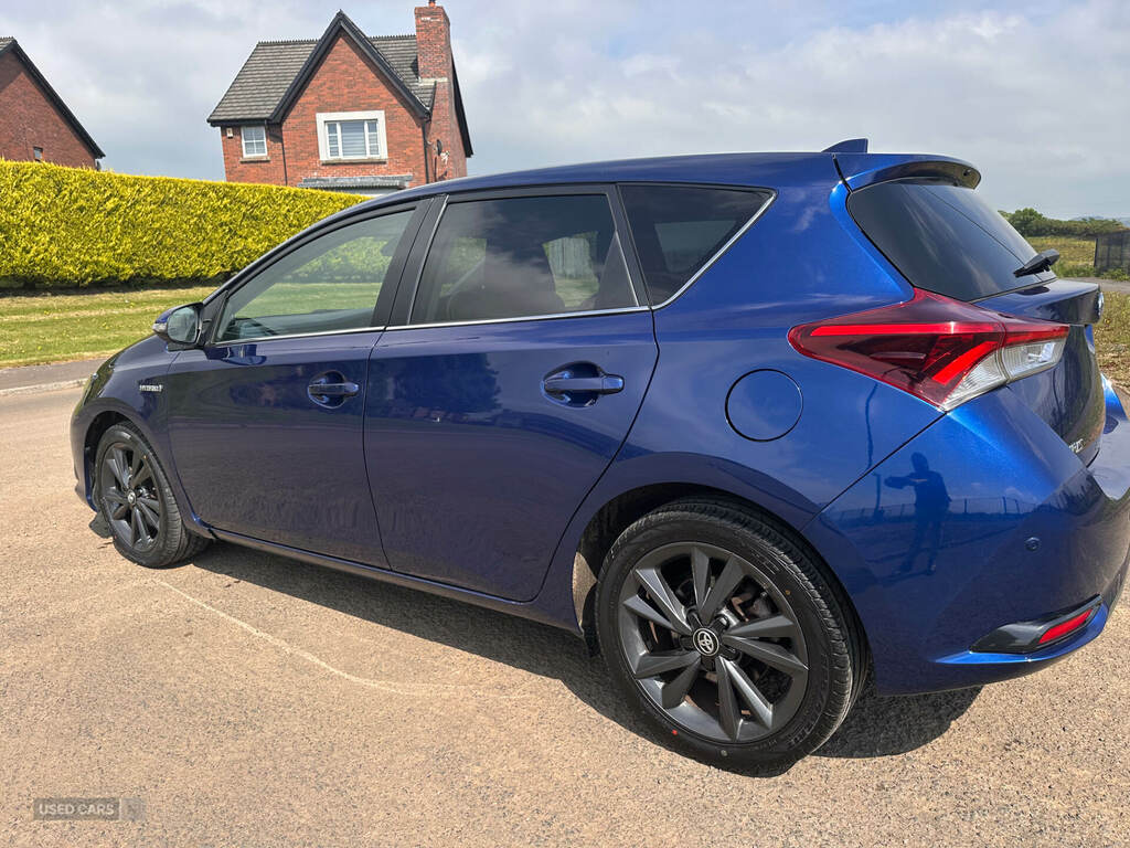 Toyota Auris 1.8 Hybrid Design Tss Cvt GGZ7441 Blue #5