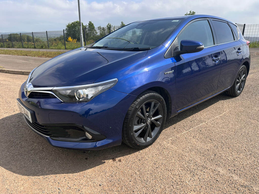 Toyota Auris 1.8 Hybrid Design Tss Cvt GGZ7441 Blue #4