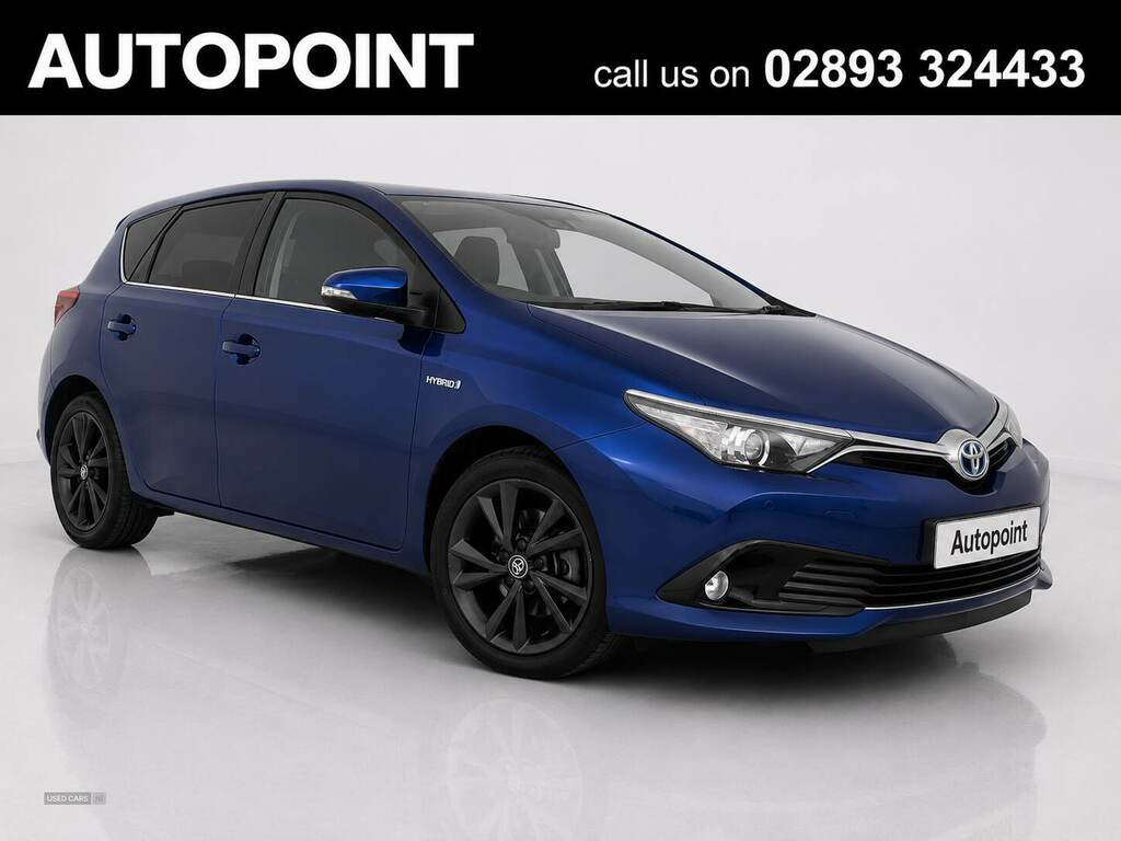 Toyota Auris 1.8 Hybrid Design Tss Cvt Blue