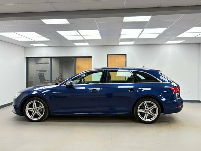 Audi A4 Avant 2.0 Tdi S Line Estate S Tronic Quattro KS17XCV Blue #4
