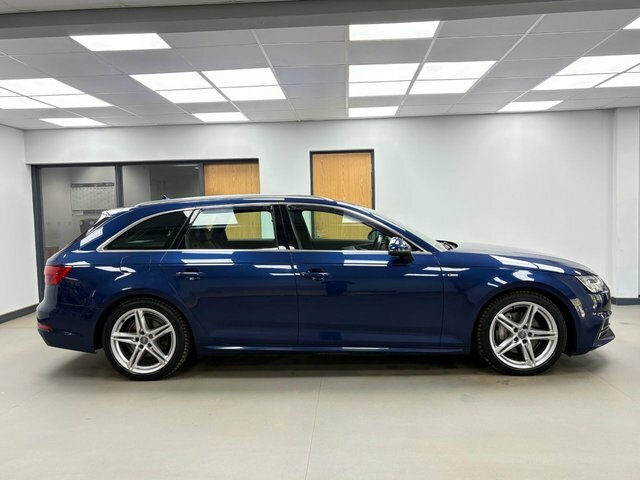 Audi A4 Avant 2.0 Tdi S Line Estate S Tronic Quattro KS17XCV Blue #3