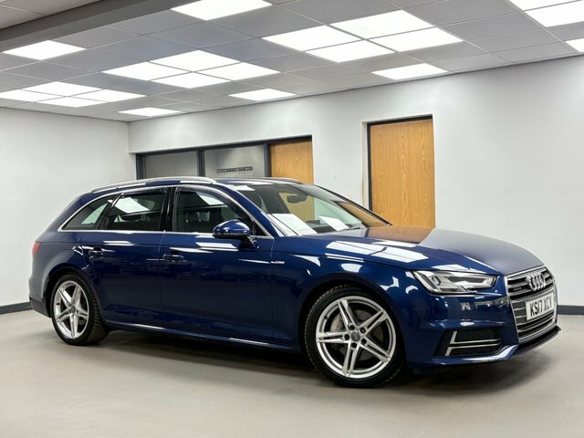 Audi A4 Avant 2.0 Tdi S Line Estate S Tronic Quattro KS17XCV Blue #2