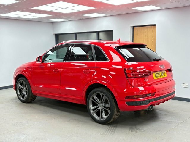 Audi Q3 2.0 Tdi S Line Plus Suv Quattro ND15WPZ Red #6