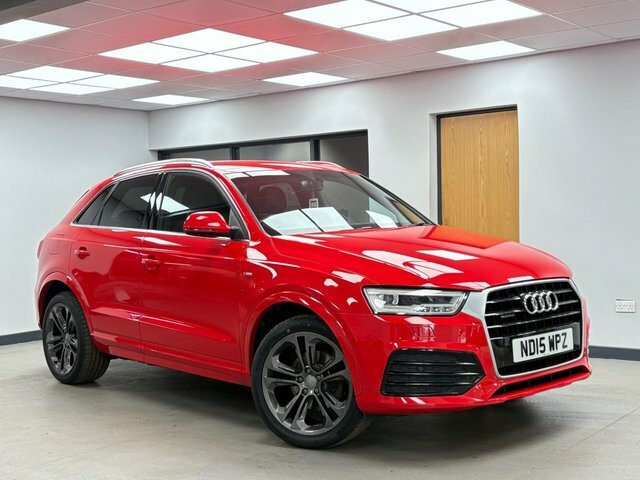 Audi Q3 2.0 Tdi S Line Plus Suv Quattro Red