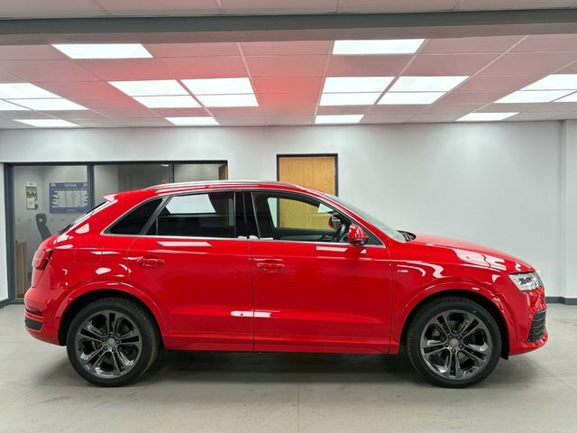 Audi Q3 2.0 Tdi S Line Plus Suv Quattro ND15WPZ Red #3