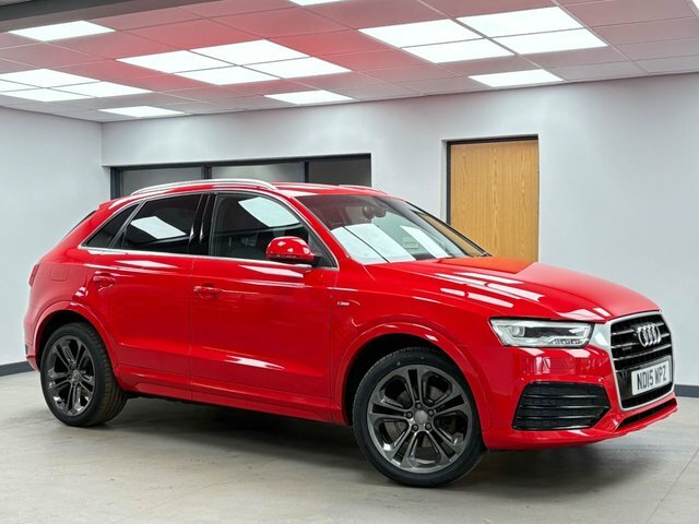 Audi Q3 2.0 Tdi S Line Plus Suv Quattro ND15WPZ Red #2