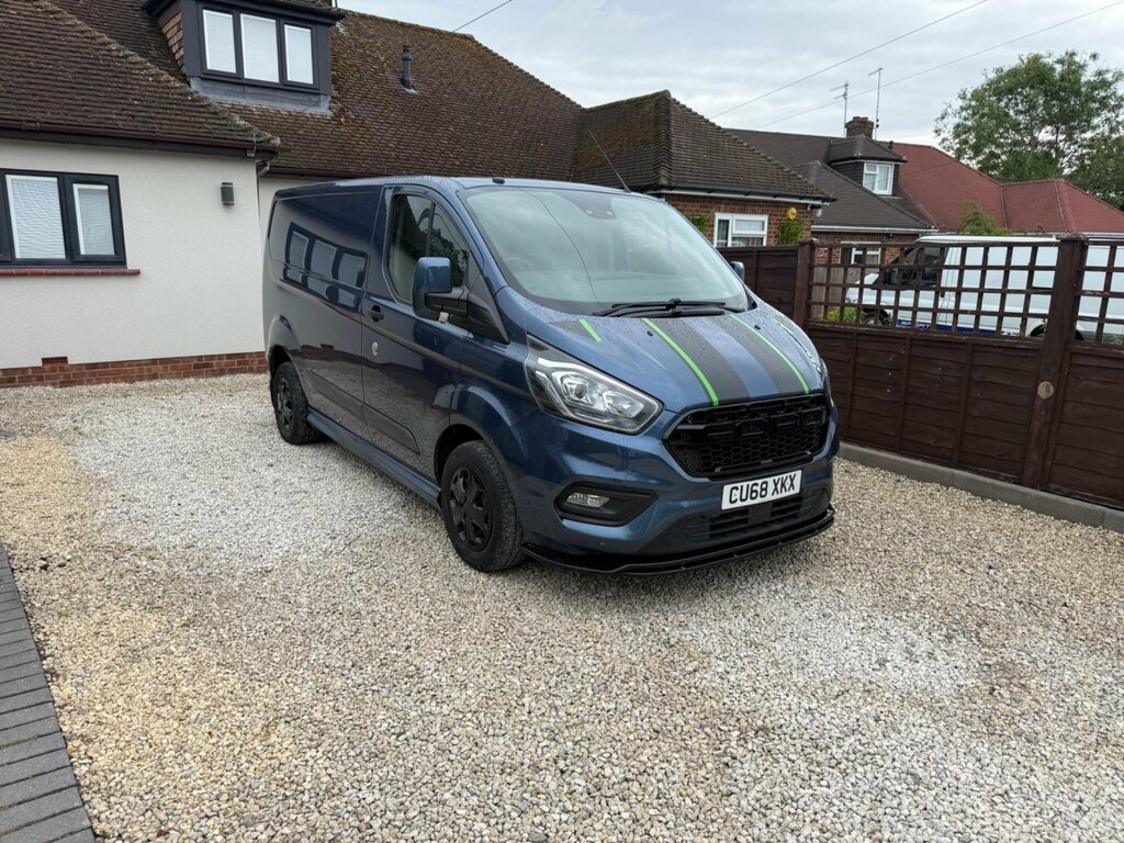 Ford Transit Custom 2.0 300 Ecoblue Trend L1 H1 Euro 6 CU68XKX Blue #6