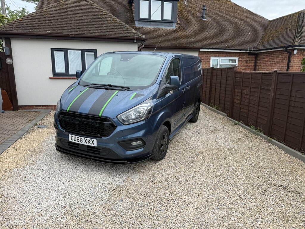 Ford Transit Custom 2.0 300 Ecoblue Trend L1 H1 Euro 6 CU68XKX Blue #5