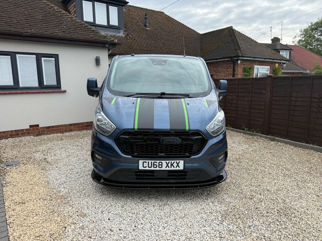 Ford Transit Custom 2.0 300 Ecoblue Trend L1 H1 Euro 6 CU68XKX Blue #2