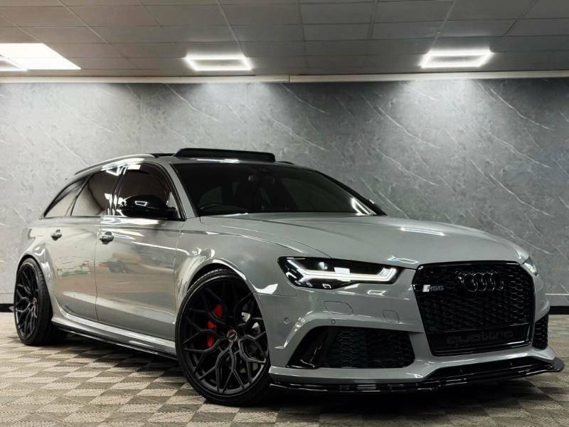 Audi RS6 4.0T Fsi Quattro Performance Upgrades 10K Upgrades Grey