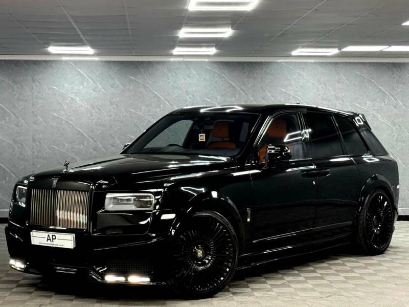 Rolls-Royce Cullinan 6.75 V12 Black Badge 4Wd Euro 6 Revere Wi Black #5