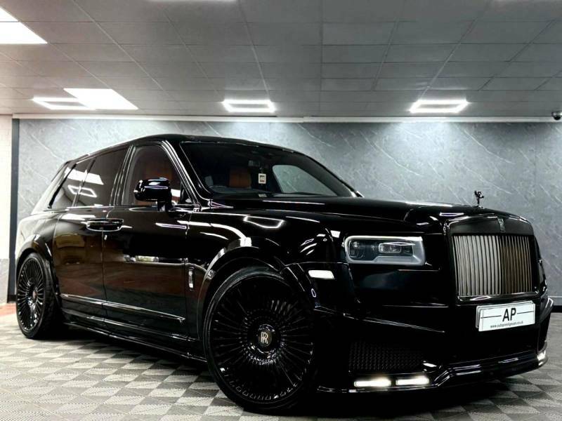 Rolls-Royce Cullinan 6.75 V12 Black Badge 4Wd Euro 6 Revere Wi Black #3