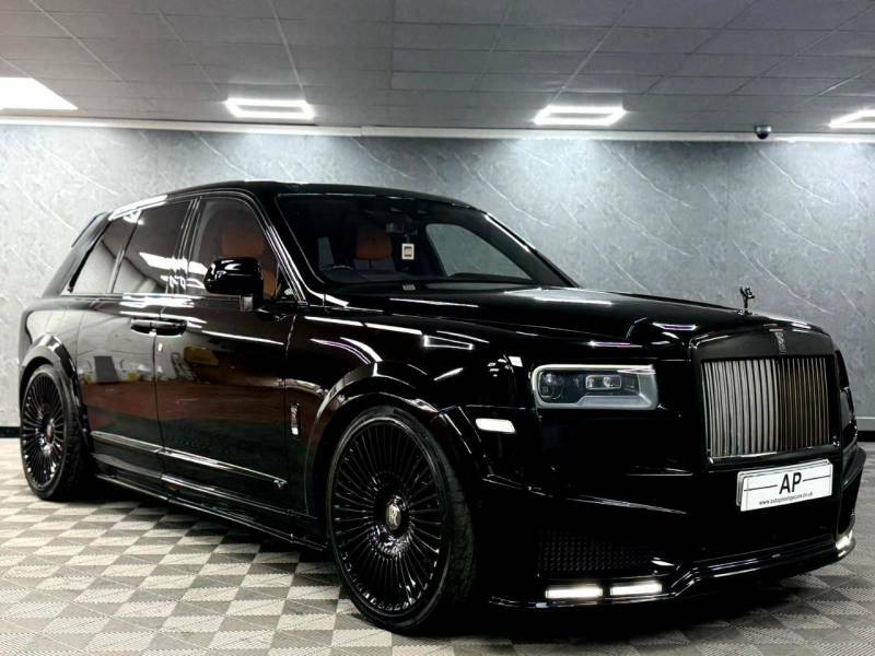Rolls-Royce Cullinan 6.75 V12 Black Badge 4Wd Euro 6 Revere Wi Black #4