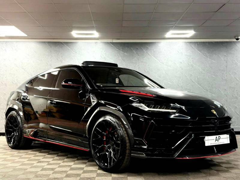 Lamborghini Urus S 4.0 V8 Biturbo 4Wd Euro 6 Vat Qualifyin Black #2