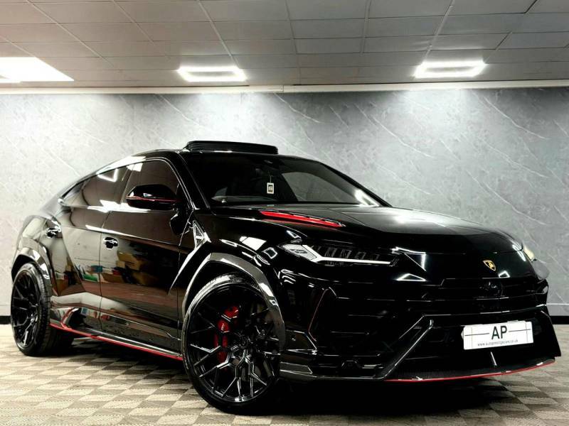 Lamborghini Urus S 4.0 V8 Biturbo 4Wd Euro 6 Vat Qualifyin Black #4