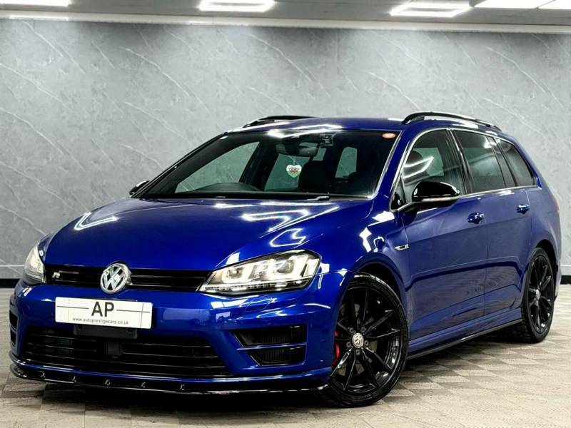 Volkswagen Golf R Estate 2.0 Tsi Dsg 4Motion Top Spec Pronav D Blue #5