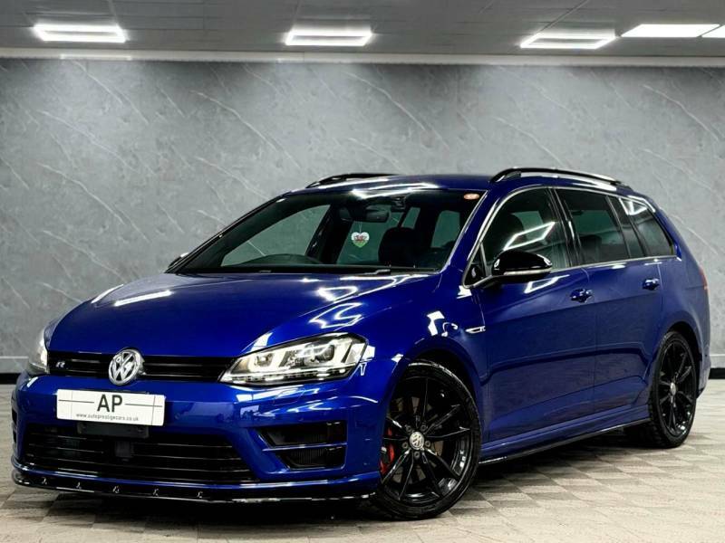 Volkswagen Golf R Estate 2.0 Tsi Dsg 4Motion Top Spec Pronav D Blue #6