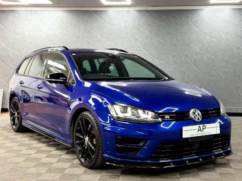 Volkswagen Golf R Estate 2.0 Tsi Dsg 4Motion Top Spec Pronav D Blue #3