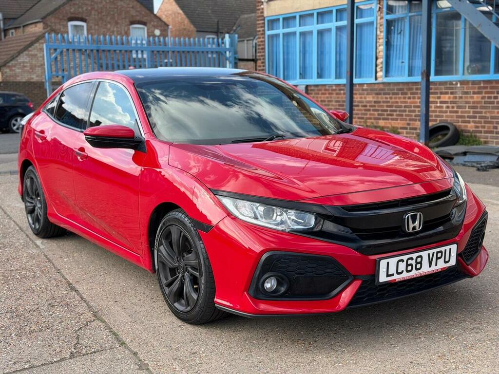Honda Civic 1.6 I-dtec Ex Euro 6 Ss LC68VPU Red #2