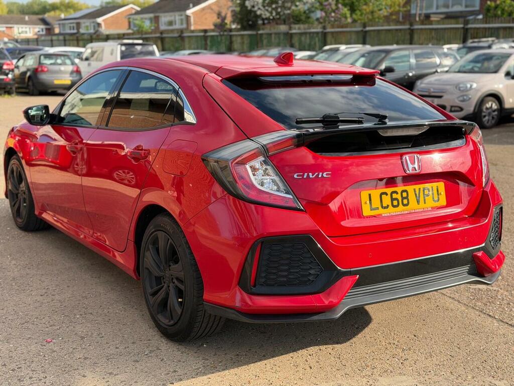 Honda Civic 1.6 I-dtec Ex Euro 6 Ss LC68VPU Red #4