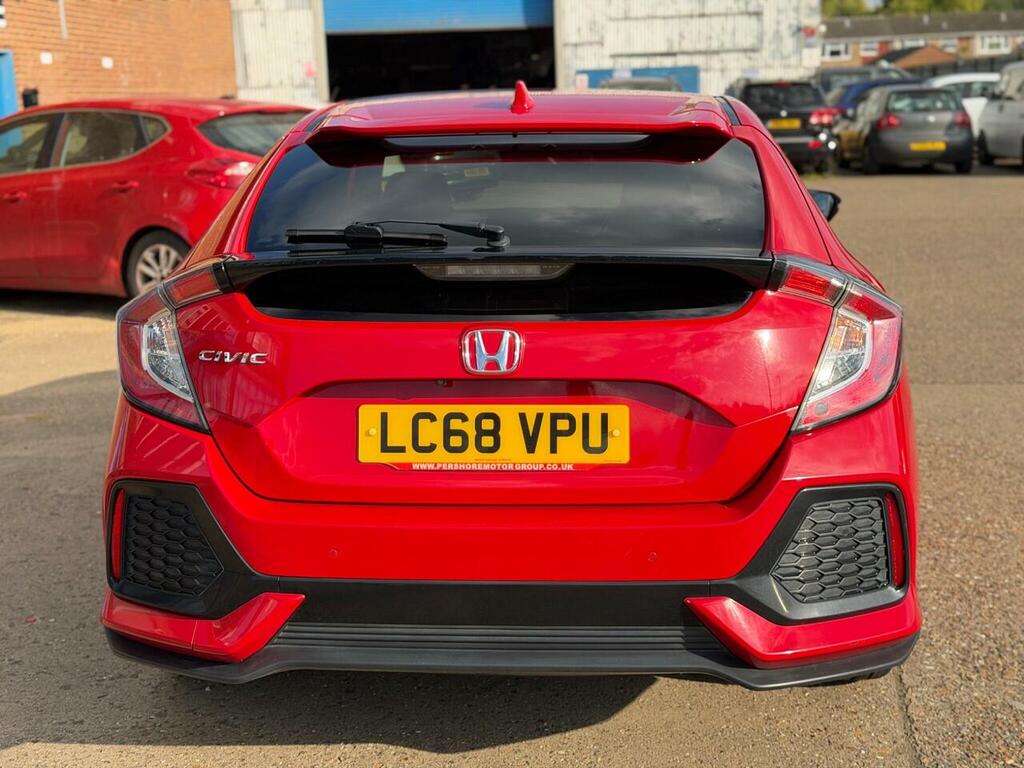 Honda Civic 1.6 I-dtec Ex Euro 6 Ss LC68VPU Red #5