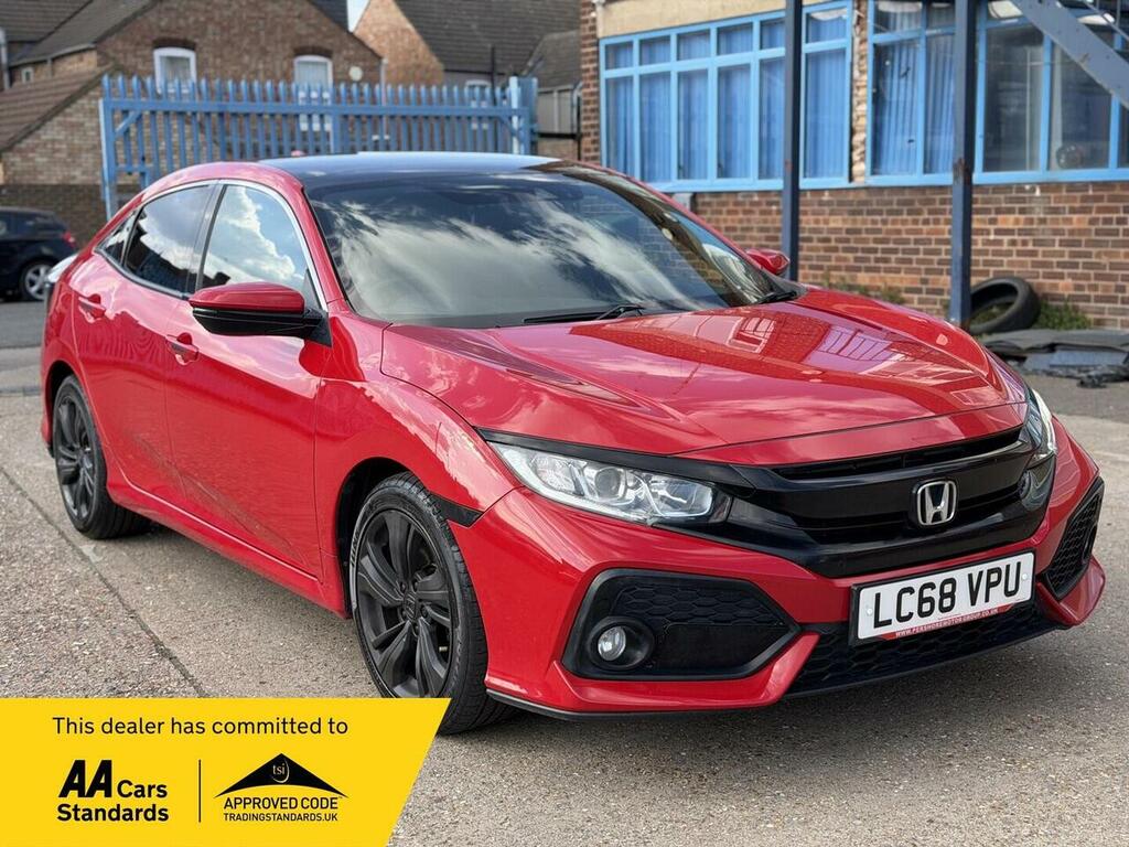 Honda Civic 1.6 I-dtec Ex Euro 6 Ss LC68VPU Red