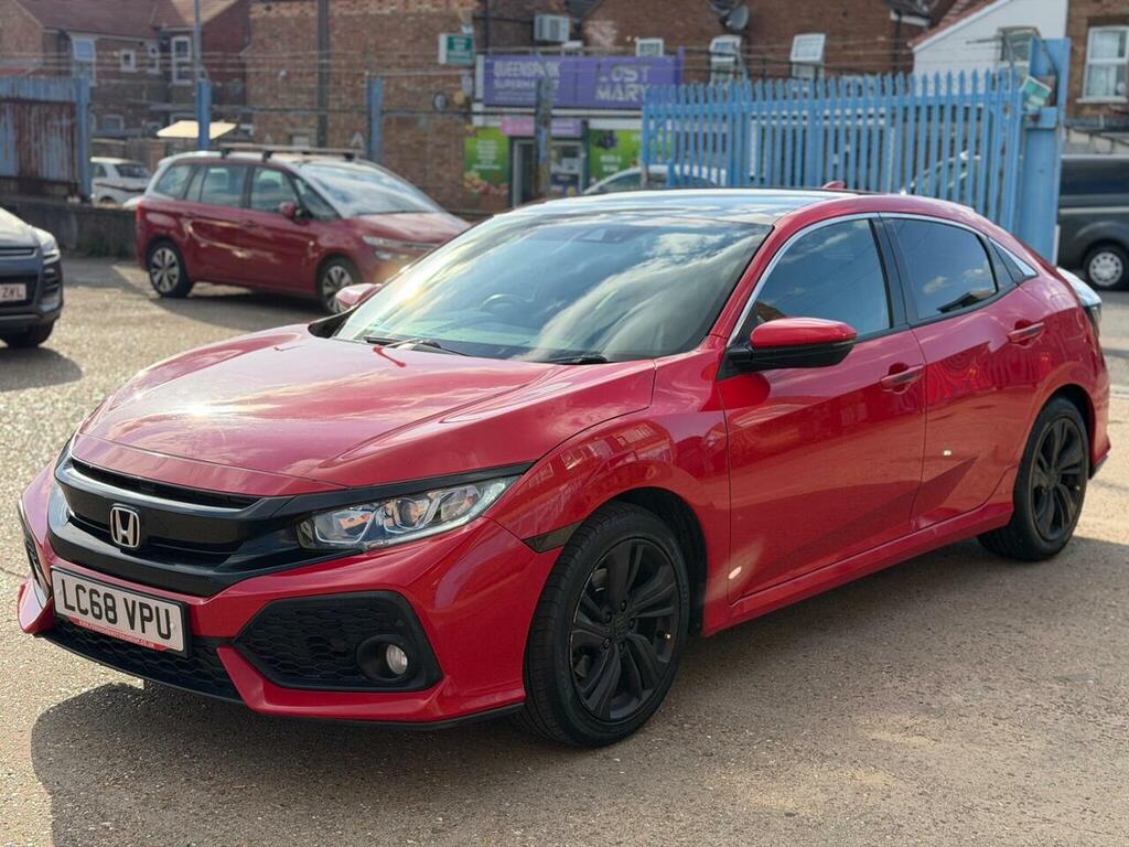 Honda Civic 1.6 I-dtec Ex Euro 6 Ss LC68VPU Red #3