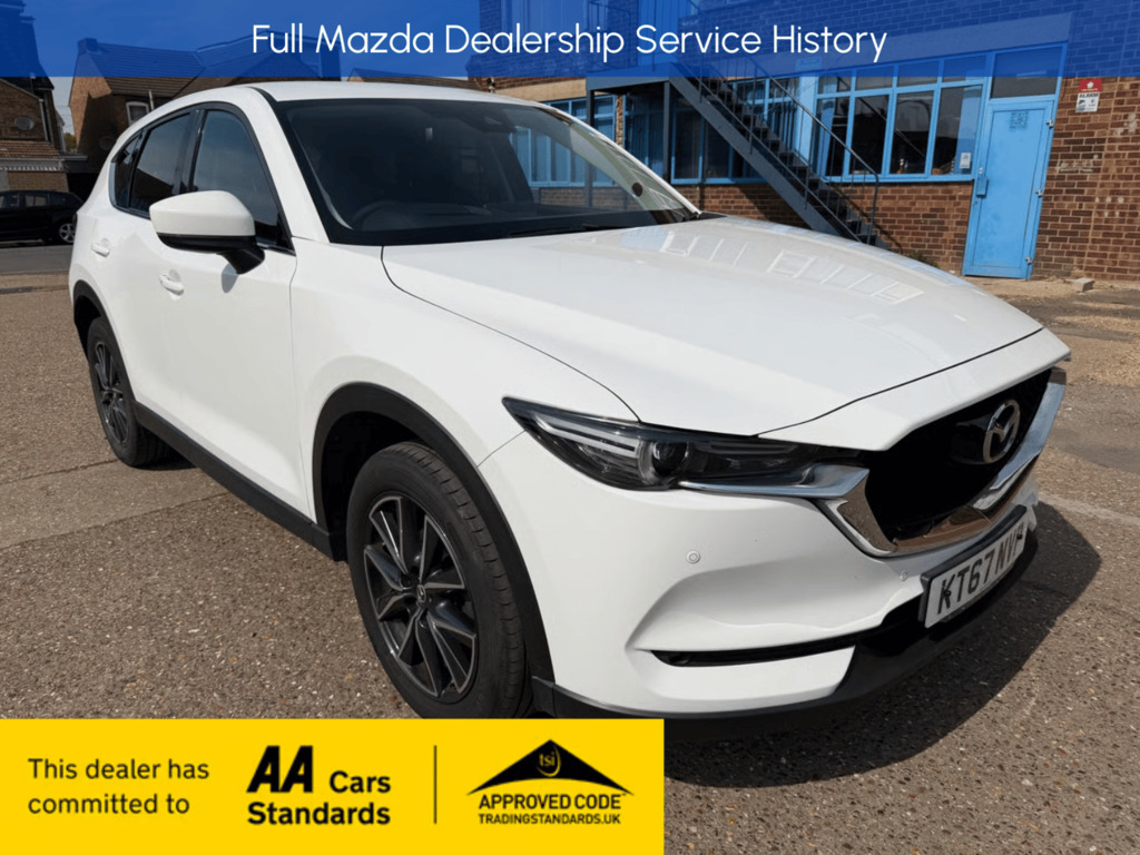 Mazda CX-5 2.0 Skyactiv-g Sport Nav Suv Eur White