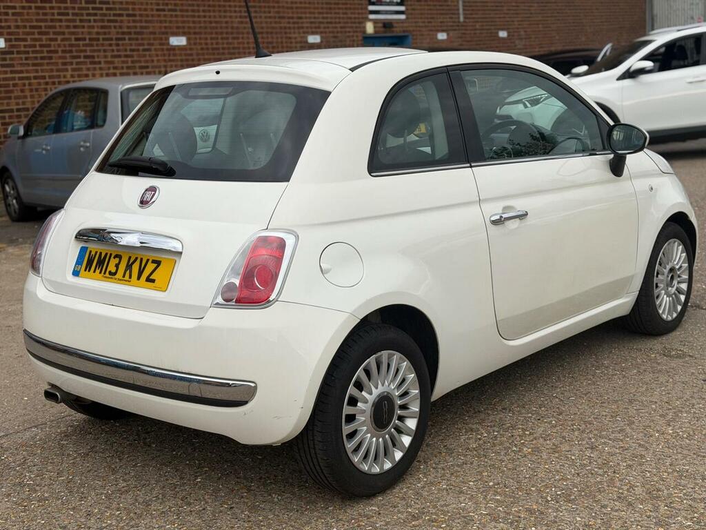 Fiat 500 1.2 Lounge Euro 4 WM13KVZ White #4