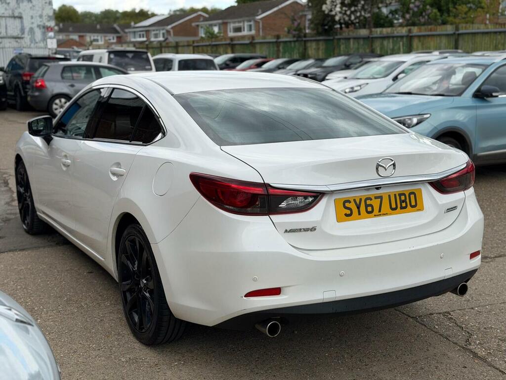 Mazda 6 2.2 Skyactiv-d Sport Nav Euro 6 Ss SY67UBO White #4