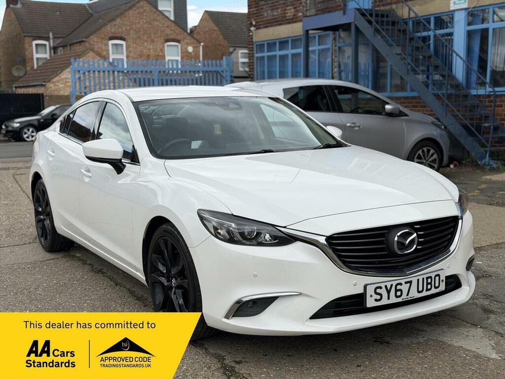 Mazda 6 2.2 Skyactiv-d Sport Nav Euro 6 Ss White