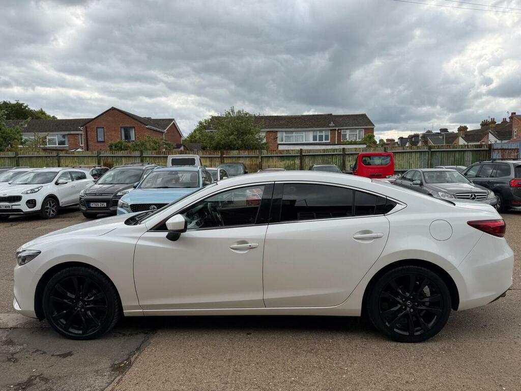 Mazda 6 2.2 Skyactiv-d Sport Nav Euro 6 Ss SY67UBO White #6