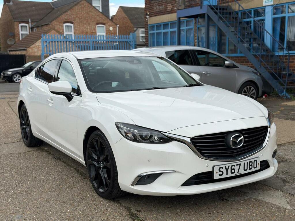 Mazda 6 2.2 Skyactiv-d Sport Nav Euro 6 Ss SY67UBO White #2