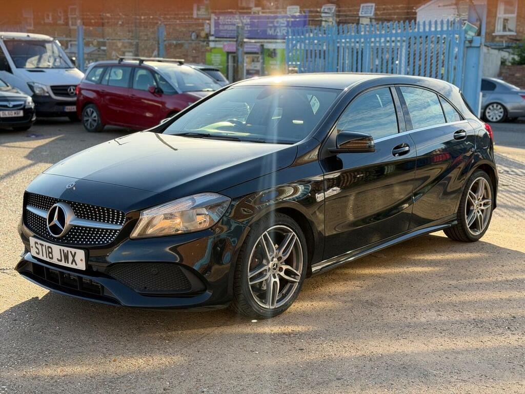 Mercedes-Benz A Class 1.5 A180d Amg Line 7G-dct Euro 6 Ss ST18JWX Black #3