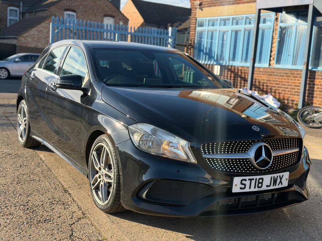 Mercedes-Benz A Class 1.5 A180d Amg Line 7G-dct Euro 6 Ss ST18JWX Black #2