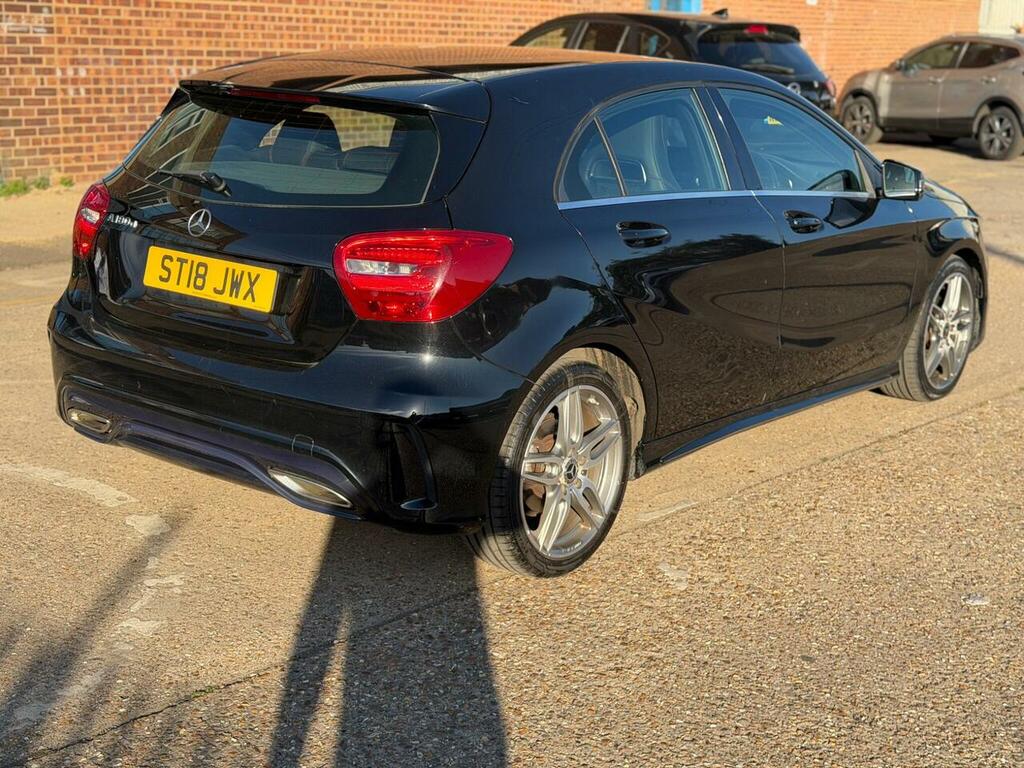 Mercedes-Benz A Class 1.5 A180d Amg Line 7G-dct Euro 6 Ss ST18JWX Black #6
