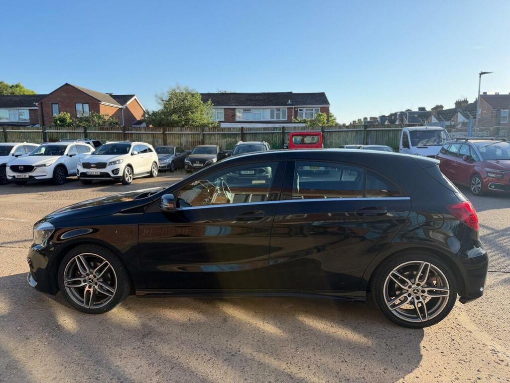 Mercedes-Benz A Class 1.5 A180d Amg Line 7G-dct Euro 6 Ss ST18JWX Black #4