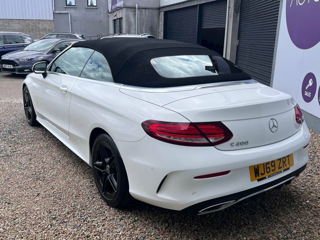 Mercedes-Benz C Class 1.5L Amg Line WJ69ZRT White #4