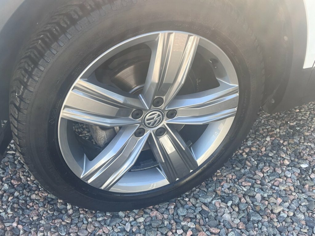 Volkswagen Tiguan Allspace 2L Sel BX19UOS White #6