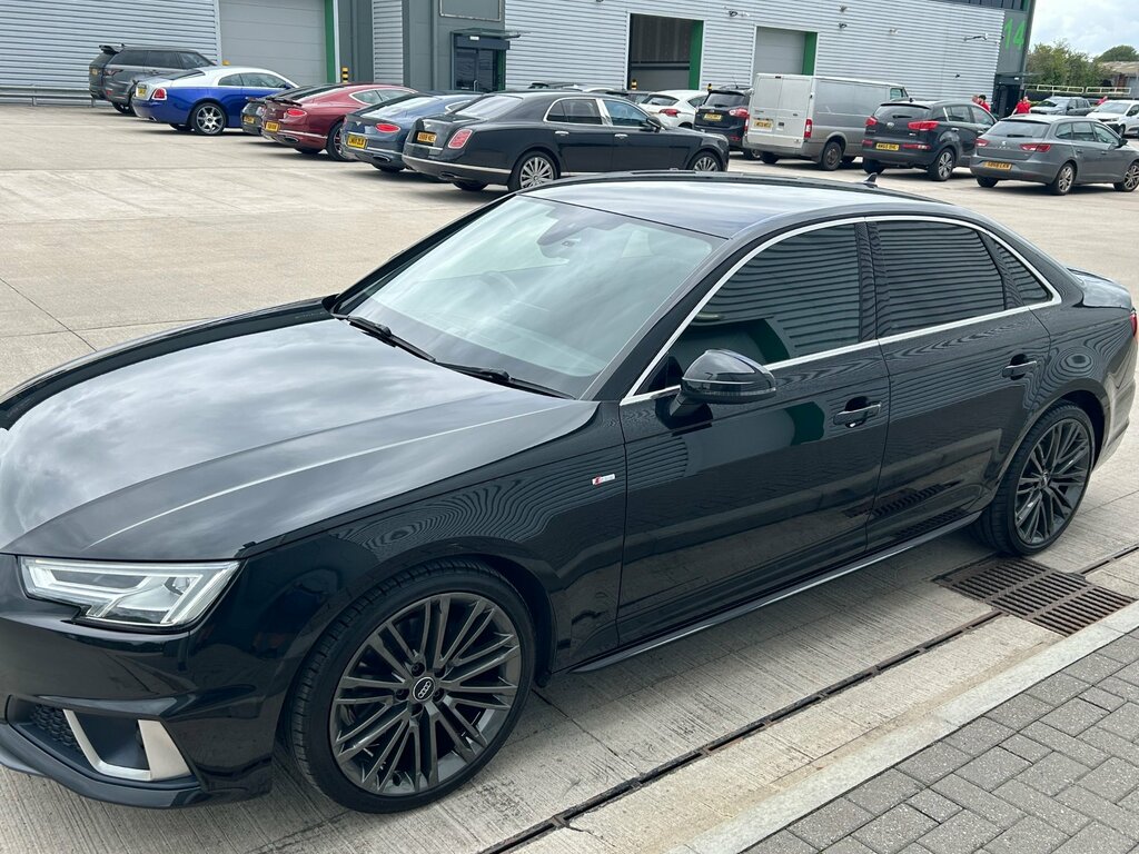 Audi A4 2.0 Tfsi 35 S Line Saloon Euro 6 WG19AXU Black #2