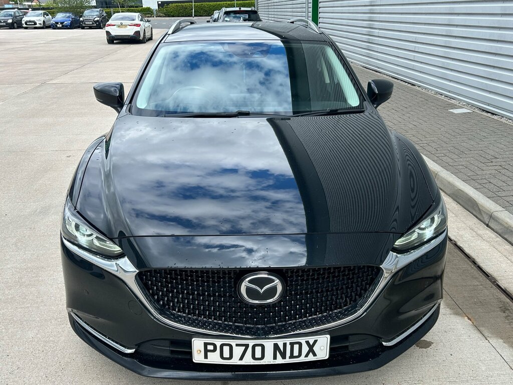 Mazda 6 2.2 Skyactiv-d Sport Nav Tourer E Black #2