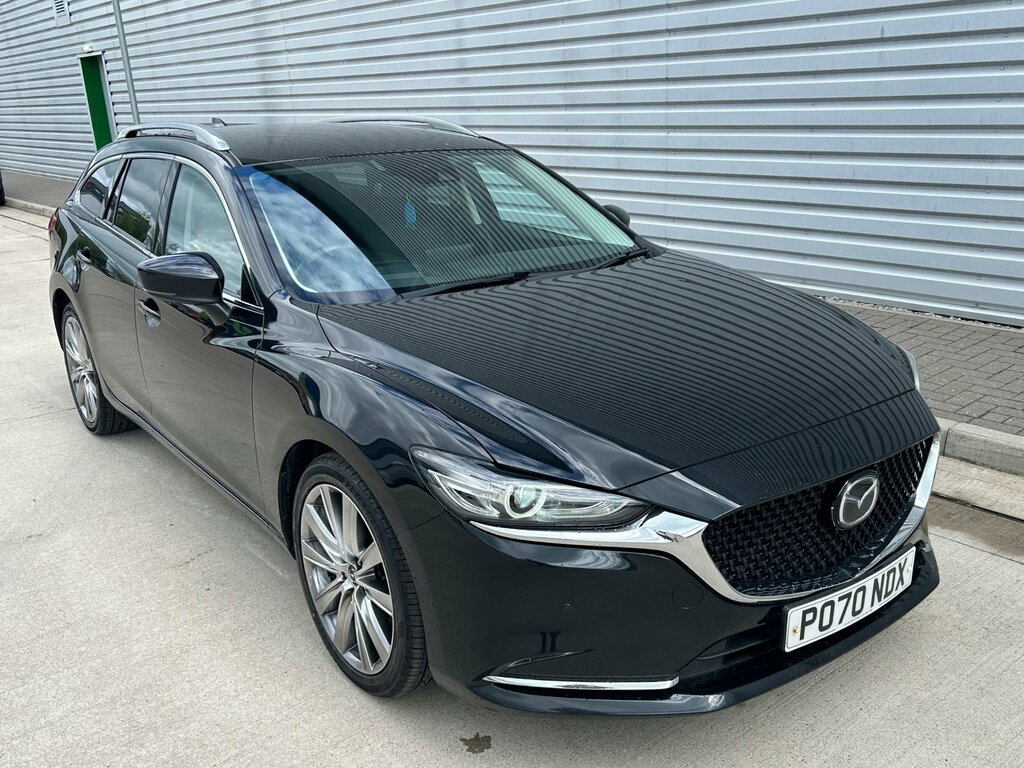 Mazda 6 2.2 Skyactiv-d Sport Nav Tourer E Black