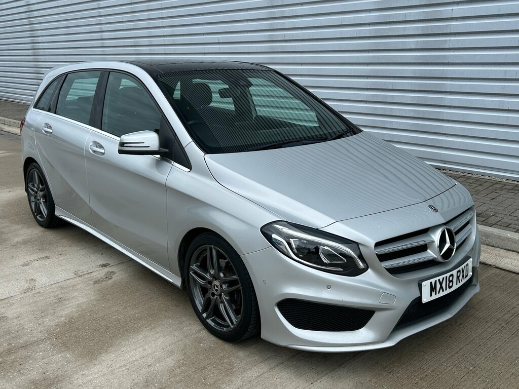 Mercedes-Benz B Class 1.6 B180 Amg Line Premium Plus Mpv 7G Silver