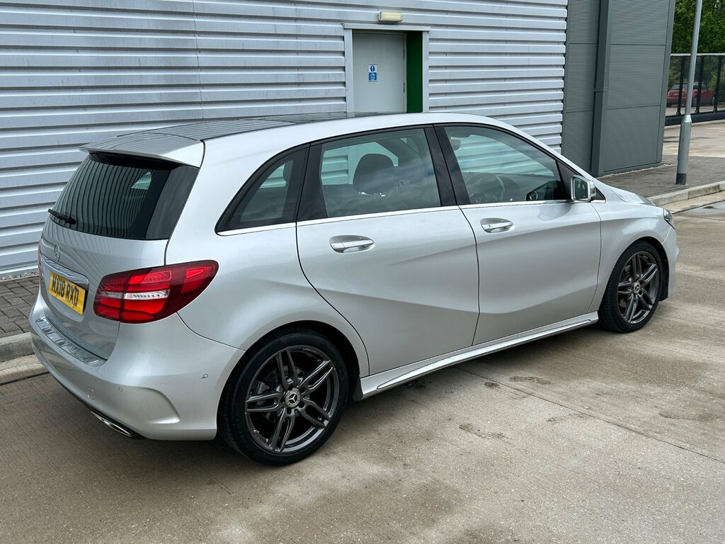 Mercedes-Benz B Class 1.6 B180 Amg Line Premium Plus Mpv 7G MX18RXD Silver #4